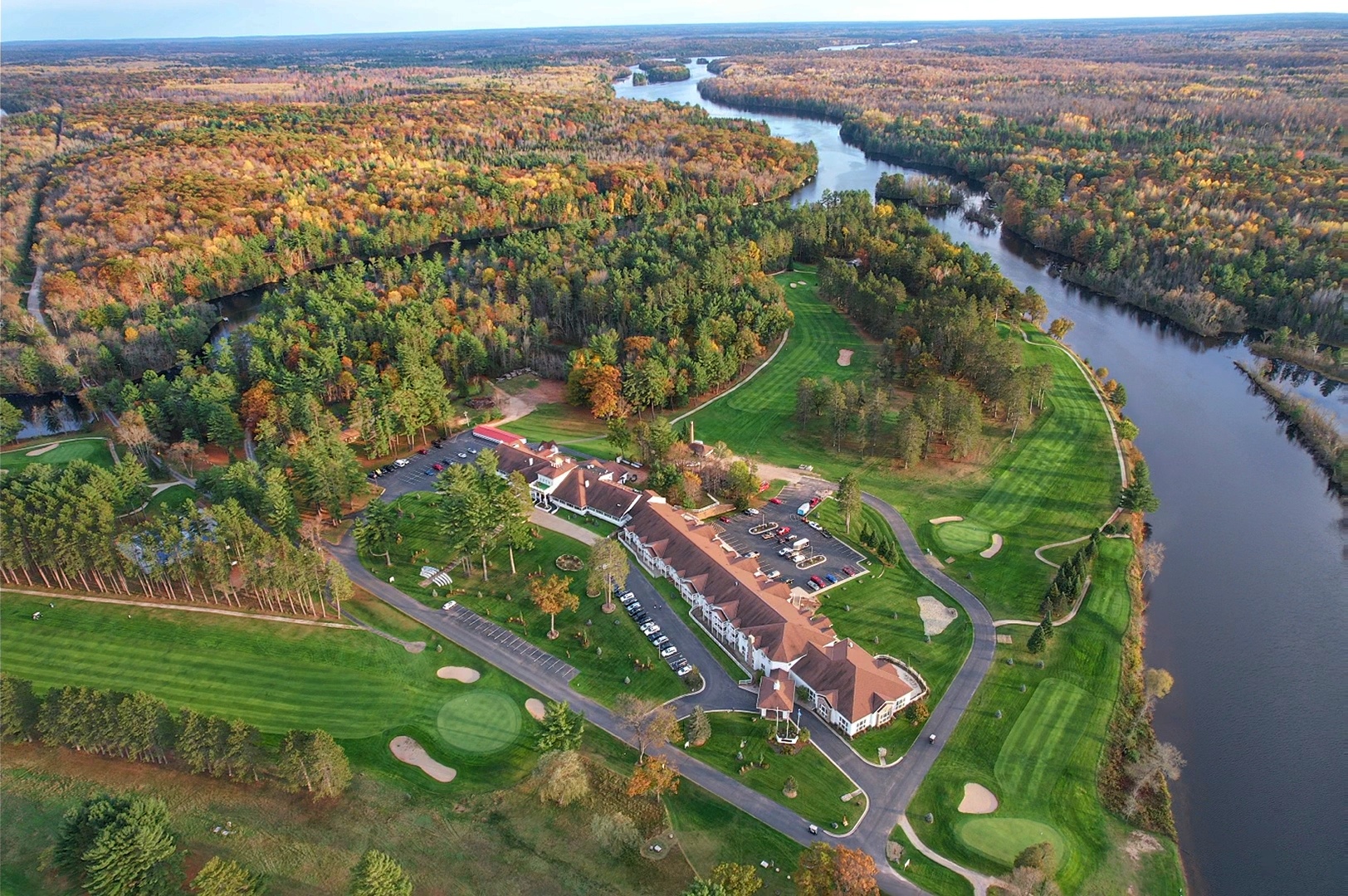 The Four Seasons Island Resort™ a Luxury Wisconsin Resort in Pembine WI