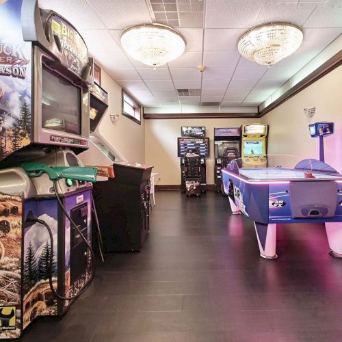 On-site arcade for non-stop family fun.